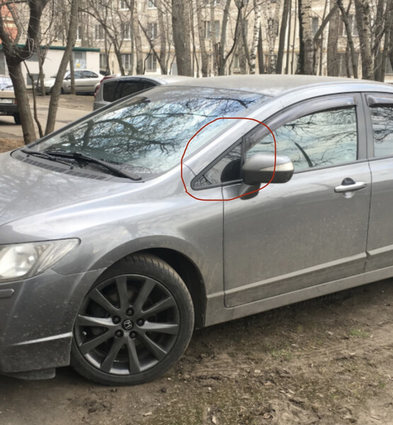 Форточка передняя левая Honda Civic 8  2007 1.8 Бензин Харьков