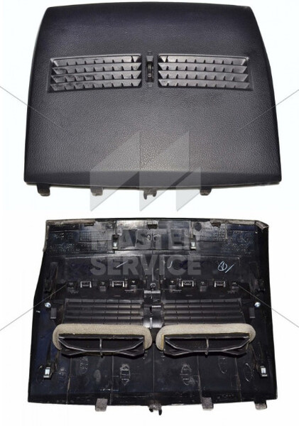 Накладка центральных воздуховодов черная Nissan Tiida C11  2010 