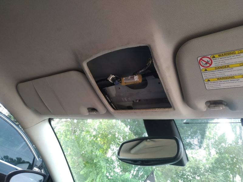 Водительский плафон в потолок Mazda 6 GH 2008 2.0 Бензин Запорожье