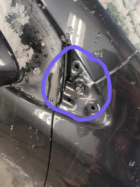 Накладка зеркала Toyota Corolla 150 2008  Электро 