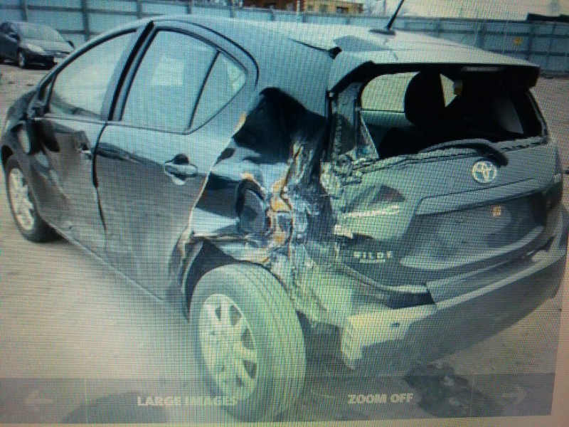 Крило заднє ліве Toyota Prius 30  2013 хетчбек 1.5 Гибрид 