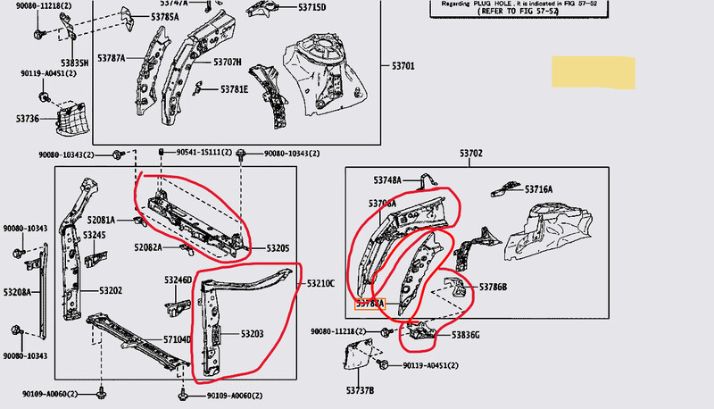 Кузов Toyota Sienna  2023 2.5 Гибрид Белая Церковь
