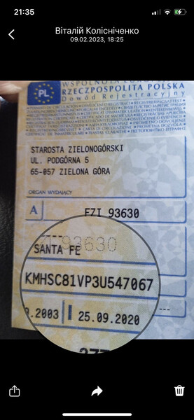 Ручка багажника Hyundai Santa FE  2003 2.0 Дизель Козелец