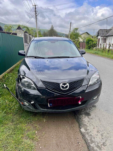 Бампер передний Mazda 3 BK хэтчбек 2006 г.  1.6 л бензин Косов