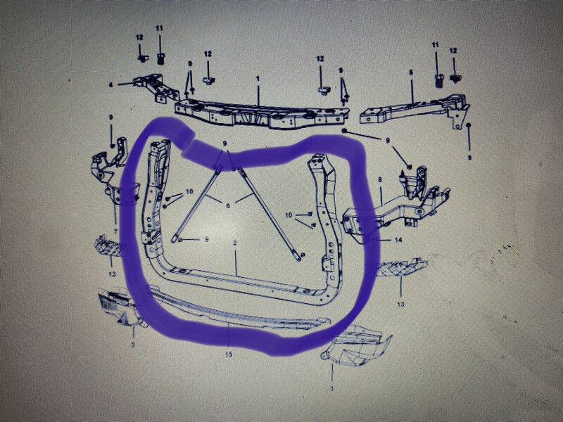 Передняя панель Jeep Grand Cherokee  2018 3.6 Ирпень