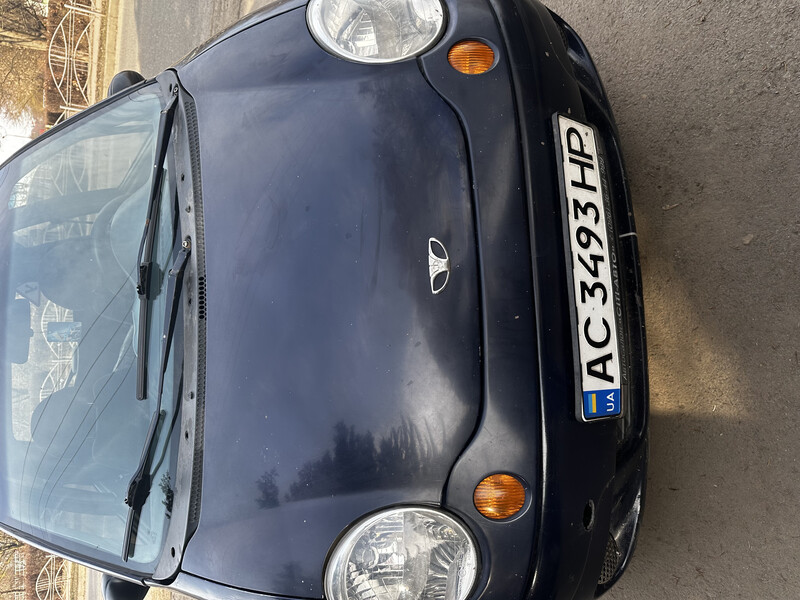 Двері передні ліві синього кольору Daewoo Matiz  2006 хэтчбек 0.8 Бензин Луцк