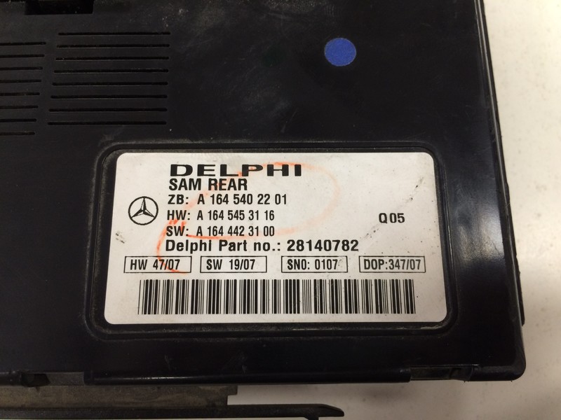 Блок sam rear РЕСТАЙЛИНГОВЫЙ С 2008 года Mercedes GL-Сlass X164 2008 г.  3.0 л дизель Киев