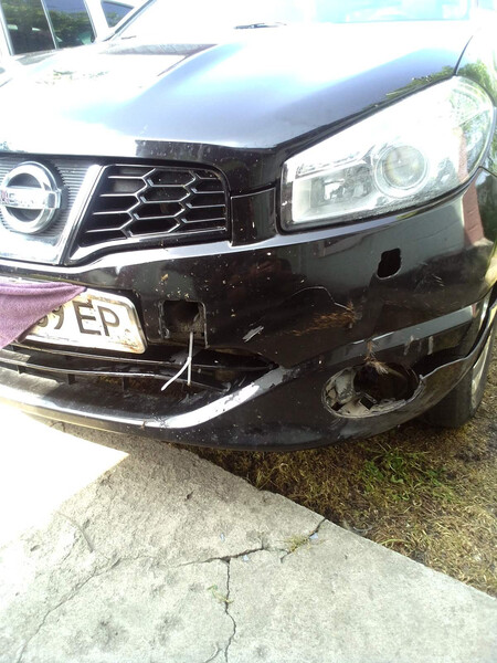 Бампер передний Nissan Qashqai J10  2011 1.5 Дизель Новоукраинка