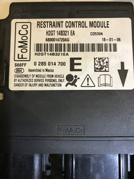 Блок SRS H2GT 14B321 EA   Chevrolet Equinox, Ford Edge