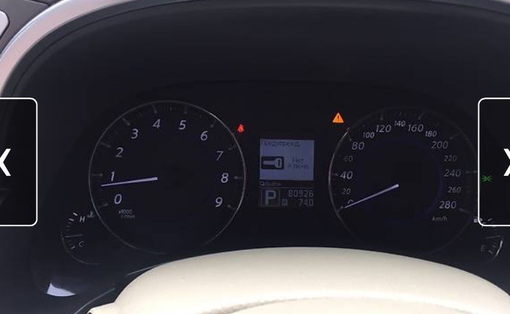 Приладова панель Infiniti FX  2012 3.7 Бензин 
