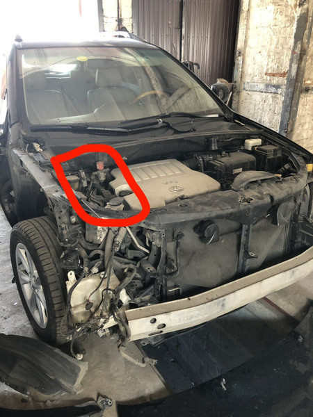 Подкапотная защита Lexus RX 2006 р.  3.5 л бензин Київ