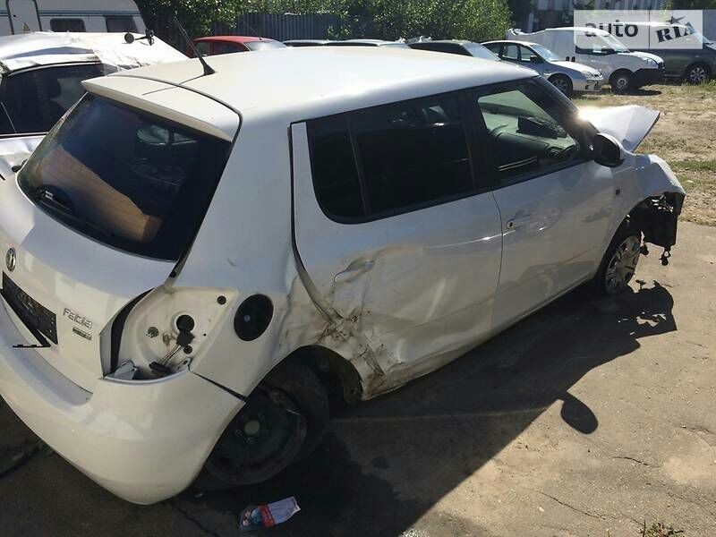 Задня частина кузова Skoda Fabia 2  2009 хетчбек 1.4 Бензин Вінниця