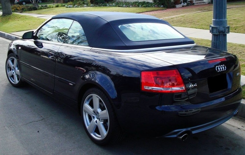 Мягкий откидной верх кабрио Audi A4 кабриолет 2003 1.8 Бензин Измаил