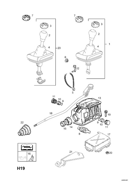 Тяга кулисы КПП Opel Zafira а 2001 1.6 Бензин Николаев