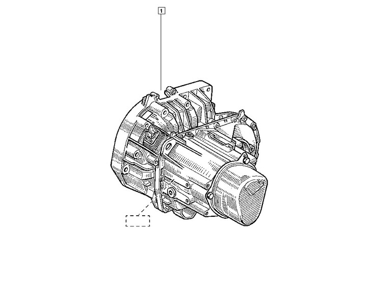 Коробка передач 7701723240   Renault Kangoo