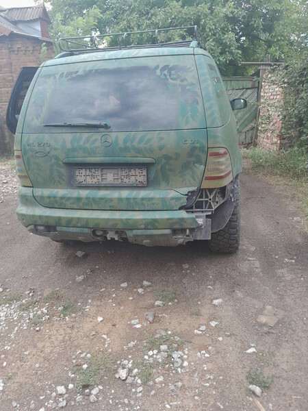 Задний бампер Mercedes-Benz M-Class MI270 2001 2.7 Дизель Хмельницкий