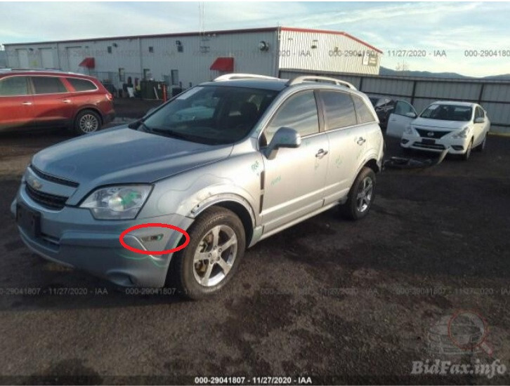 Поворотник оранжевий Chevrolet Captiva  2013 2.4 Бензин Ровно