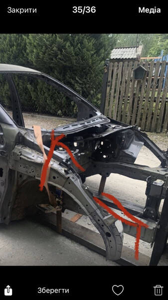 Четверть крыла с соединением к ланжерону Honda HR-V  2019 1.8 Бензин 