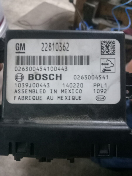 Блок управления парктроником Opel Astra  2014 универсал 1.7 Дизель Бровары