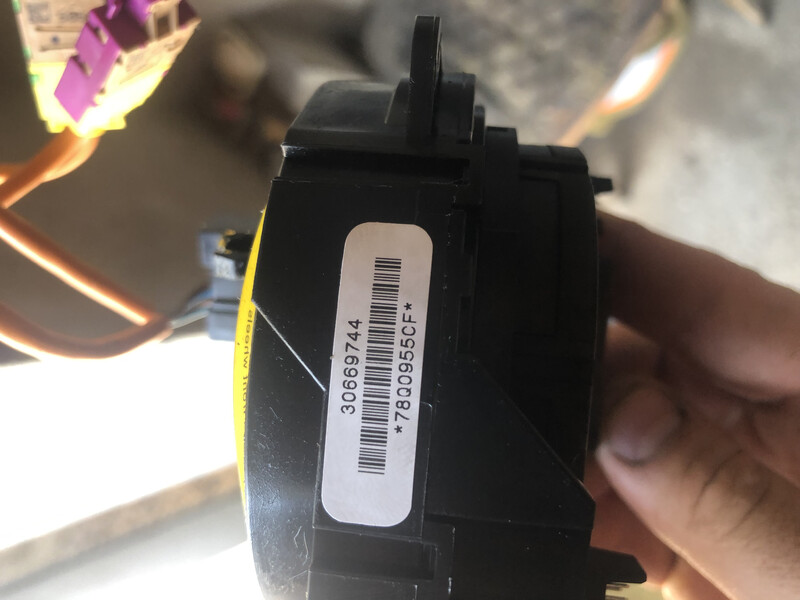 Рулевой шлейф 30669744   Volvo S60
