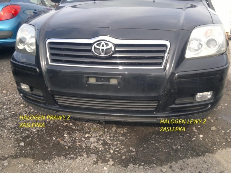 Спойлер переднього бампера низ Toyota Avensis  2004 Львов