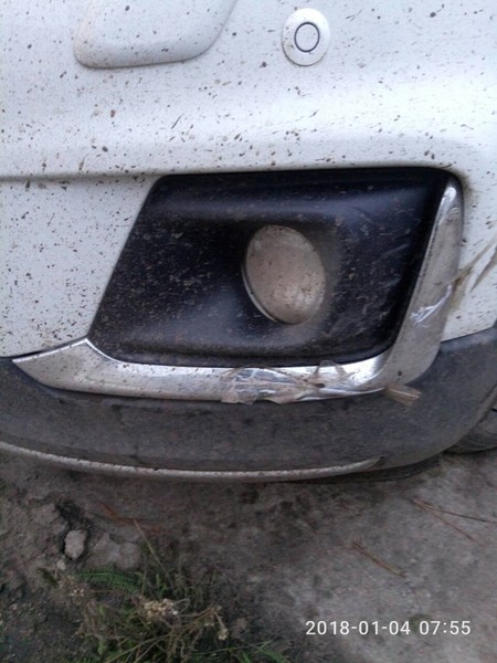 Вставка противотуманной фары левая и бачок стеклоомывателя Chevrolet Captiva  2016 2.2 Дизель 