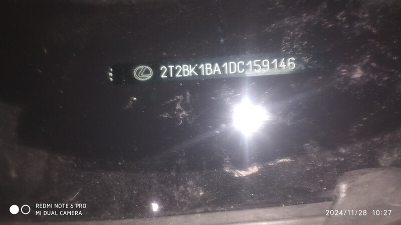 Дзеркальний елемент на водійську дверку ліва сторона Lexus RX  2012 3.5 Бензин 