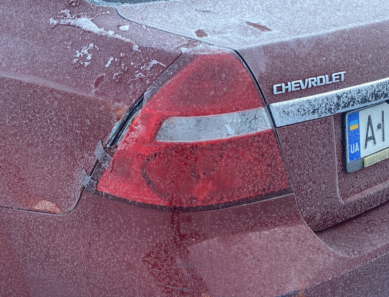 Фонарь задний левый Chevrolet Aveo  2007 1.5 Бензин 