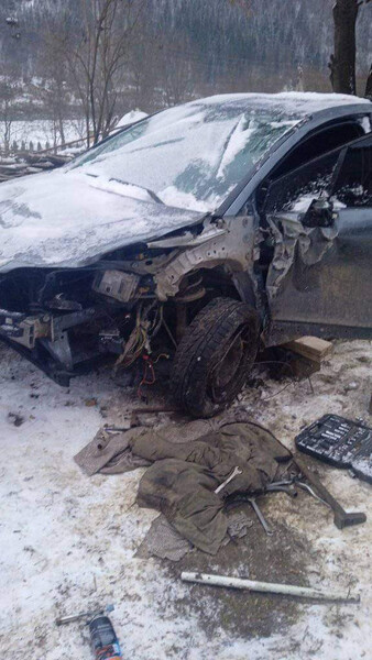 Лонжерон левый Citroen C4  2008 купе  Электро 