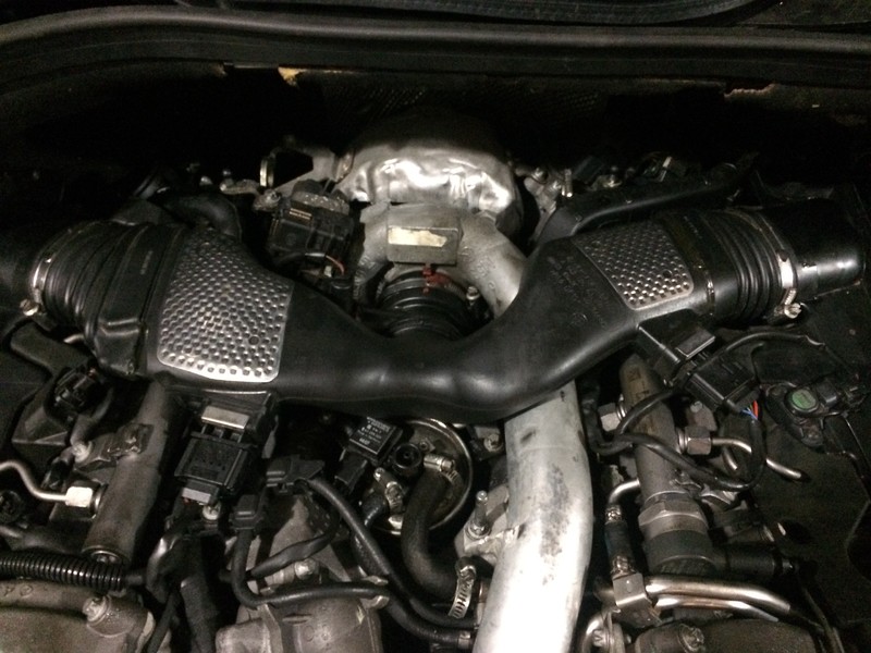 Воздуховод Mercedes M-Class 320 cdi универсал 2008 г.  3.0 л дизель Кривой Рог