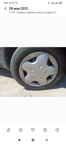 Колпак оригинал, r14. 1 шт Toyota Yaris  2004 хетчбек 2.0 Бензин 