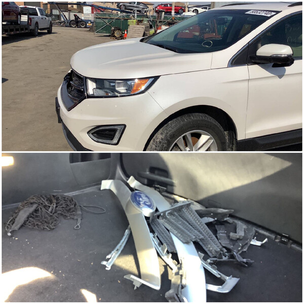 Решетка радиатора Ford Edge 2015 г.  2.0 л бензин Запорожье