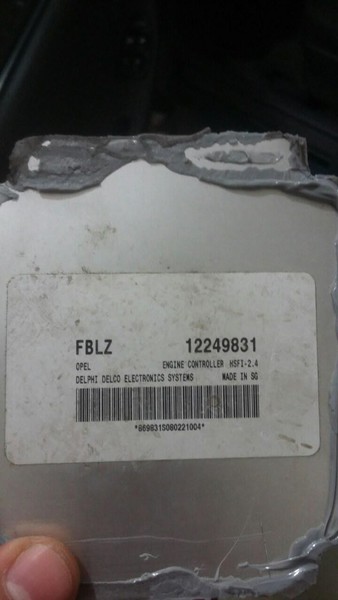 ЭБУ двигателя 12249831FBLZ   Opel Astra