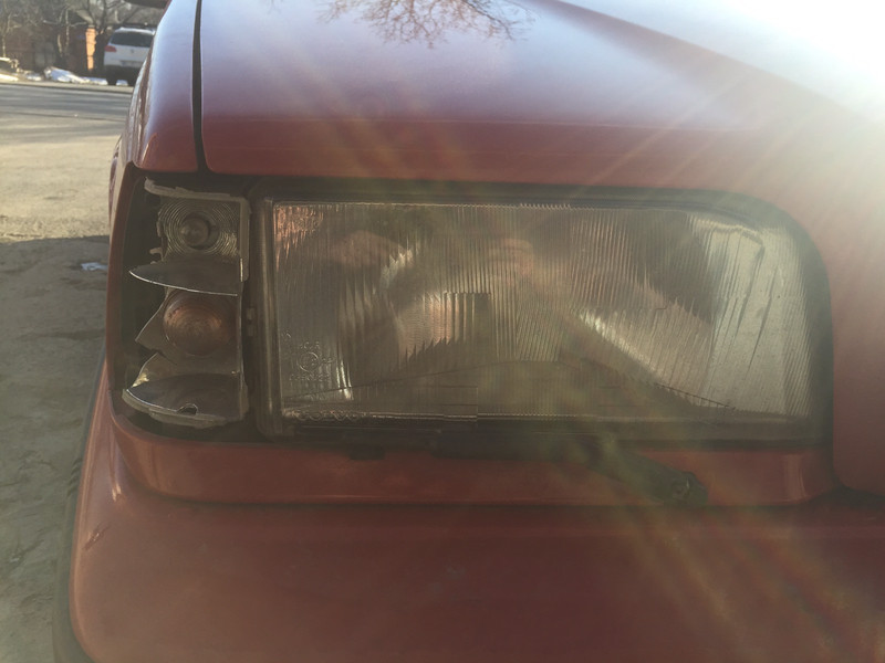 Поворотник с габаритом Volvo 850  1993 2.0 Бензин 