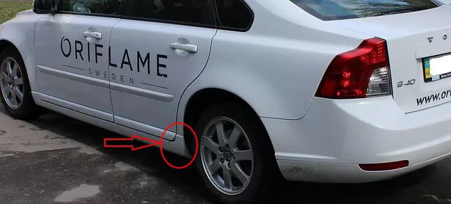 Порог кузова и задний катафот Volvo S40 2wd 2012 2.0 Бензин Львов