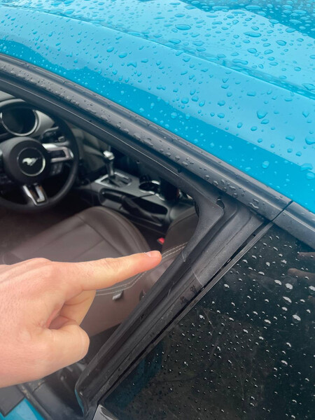 Уплотнитель стекла Ford Mustang  2015 купе 2.3 Бензин Киев