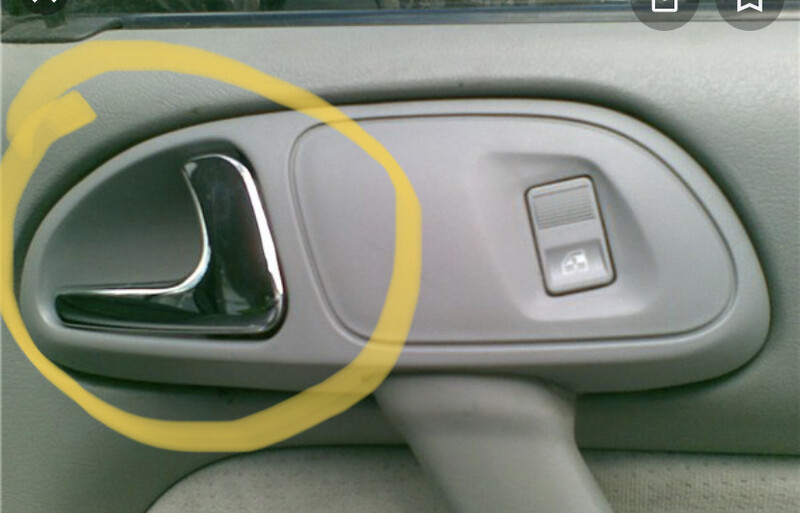 Ручка двери внутренняя Volkswagen Pointer  2006 хэтчбек 1.8 Бензин Великий Бычков