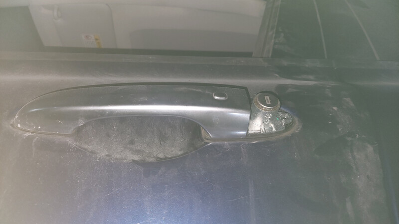 Накладка на замок дверной ручки Fiat 500X  2016 хэтчбек 2.0 Дизель Южное