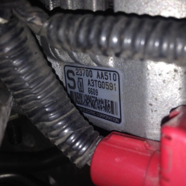 Генератор Subaru Tribeca  2007 3.0 Бензин Харьков