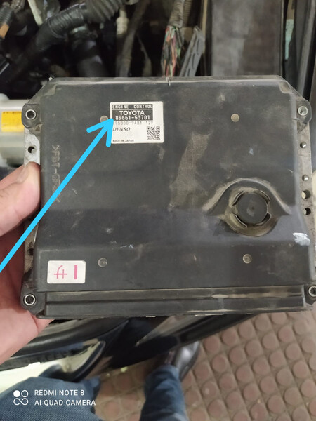 Блок керування ДВЗ Lexus IS 2008 р.  2.2 л дизель Одеса