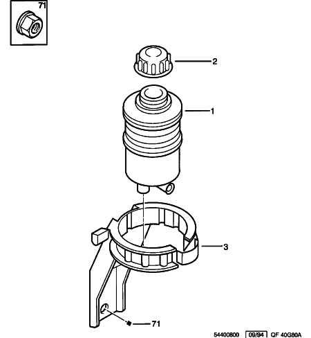 Крышка бачка гидроусилителя Citroen Evasion SE 1999 2.0 Бензин Одесса