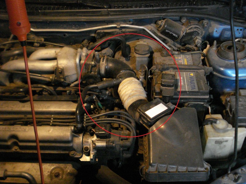 Патрубок воздушного фильтра Mazda 323 C 1995 1.5 Бензин Киев