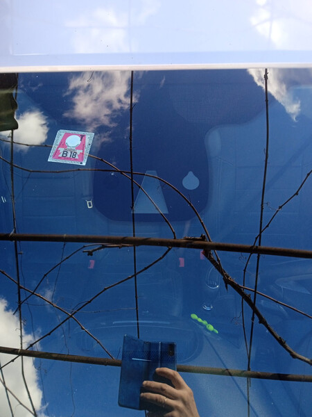 Скло лобове з датчиком дощу Ford Transit Custom 2015 р.  2.2 л дизель Дубно