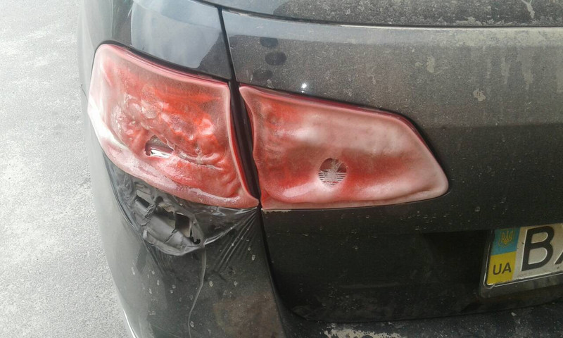 Задний поворотник и стор левый Volkswagen Passat B7  2012 универсал 20.0 Дизель Славута