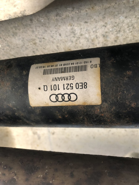 Кардан 8e0 521 101q Audi A4 універсал 2007 р.  3.0 л дизель Рівне