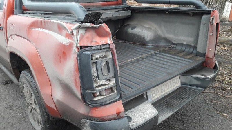 Задняя часть кузова Volkswagen Amarok  2011 2.5 Дизель Киев