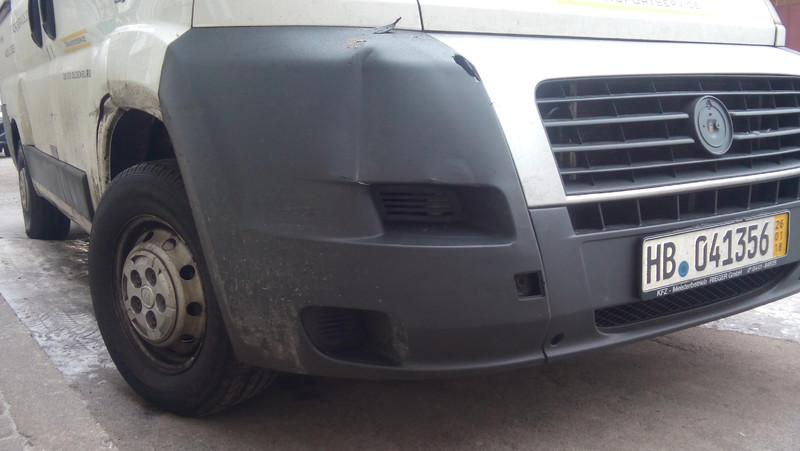 Бампер передний (правый и левый углы) Peugeot Boxer  2013 2.2 Дизель Черкассы