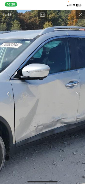 Дверка Nissan Rogue  2015 2.5 Бензин 