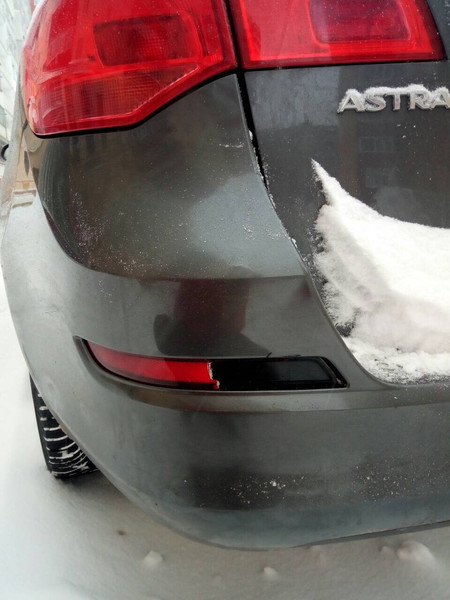 Светоотражатель задний Opel Astra  2012 универсал 1.3 Дизель Сумы