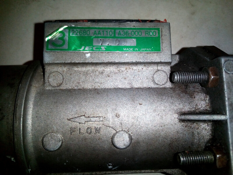 Расходомер воздуха Subaru Leone  1987 купе 1.8 Бензин 